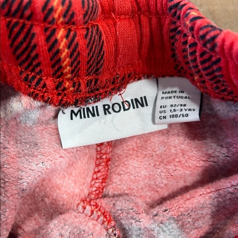 Mini Rodini red black